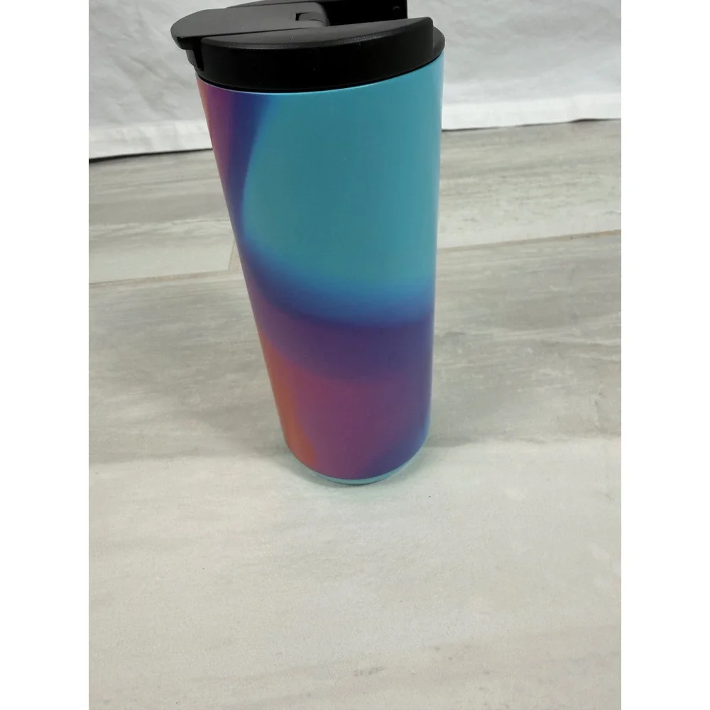 Starbucks 12oz Stainless Steel Tumbler Multicolor Abstract Swirl Travel Mug 2020